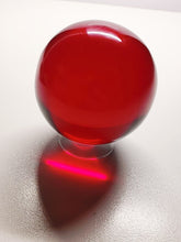 Load image into Gallery viewer, Red - Deep Andara Crystal Sphere 2.25inch