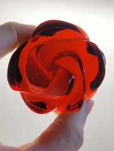 Load image into Gallery viewer, Red - Deep Andara Crystal Rose