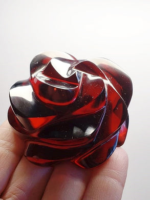 Red - Deep Andara Crystal Rose