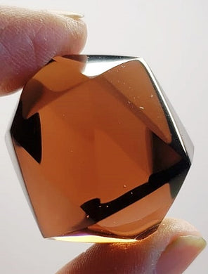 Rose Gold Deep Andara Crystal Icosahedron 32gB