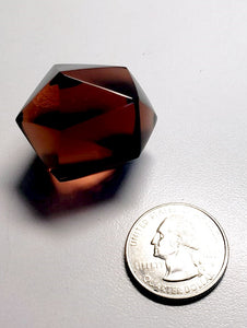 Rose Gold Deep Andara Crystal Icosahedron 32gB