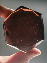 Load image into Gallery viewer, Rose Gold - Deep Andara Crystal Hexagon