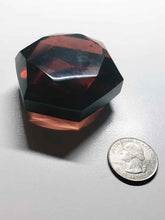 Load image into Gallery viewer, Rose Gold - Deep Andara Crystal Hexagon