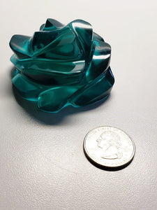 Turquoise Andara Crystal Rose