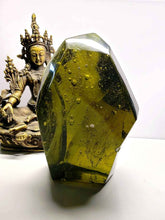 Load image into Gallery viewer, Yellow - Deep Polished Andara Crystal 1.065kg