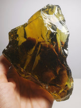 Load image into Gallery viewer, Yellow - Deep / Dynamic Heliodor Traditional Andara Crystal 530g
