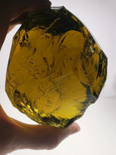 Load image into Gallery viewer, Yellow - Deep / Dynamic Heliodor Traditional Andara Crystal 558g