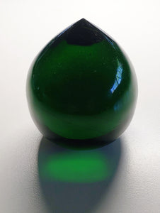 Green - Deep Andara Crystal Pointed Egg 420g