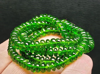 Diopside - Chrome Green EO 5-6mm 18inch