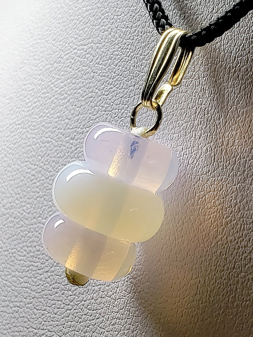Divine Feminine Clearer Andara Crystal Pendant