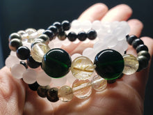 Load image into Gallery viewer, EMF Protection with Andara Crystal 6-12mm 28.7ct RutQ 25.5inch