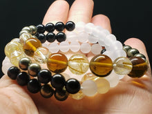 Load image into Gallery viewer, EMF Protection with Andara Crystal 6-10mm 43ct RutQ 26inch