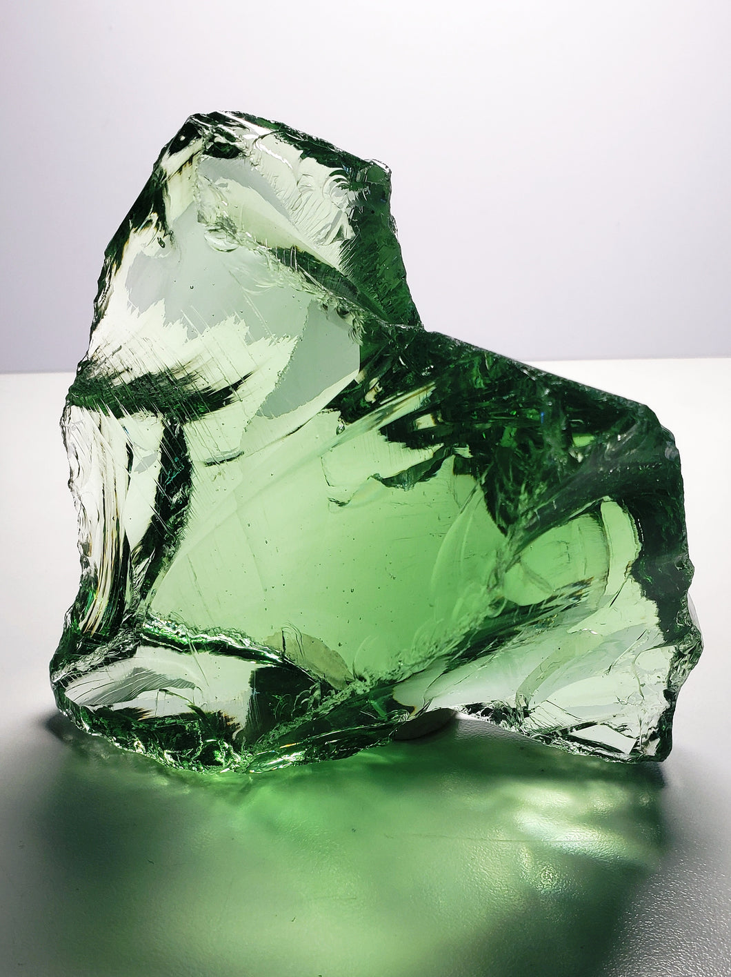 Green / Eternal Spring Traditional Andara Crystal 662g