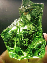 Load image into Gallery viewer, Green Traditional Andara Crystal 542g