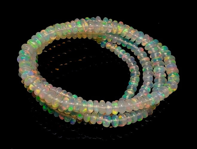 Ethiopian Opal EO++ extreme 3-4.5mm 18.75inch