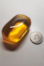 Load image into Gallery viewer, Yellow  - Golden Andara Crystal Hand Piece 102g