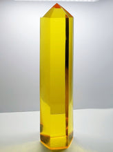 Load image into Gallery viewer, Yellow (Golden) Andara Crystal Generator 11 inch