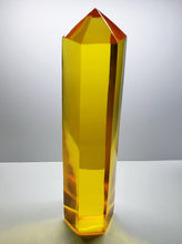 Load image into Gallery viewer, Yellow (Golden) Andara Crystal Generator 11 inch