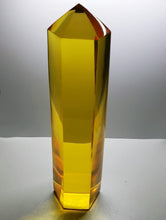 Load image into Gallery viewer, Yellow (Golden) Andara Crystal Generator 11 inch