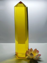 Load image into Gallery viewer, Yellow (Golden) Andara Crystal Generator 11 inch
