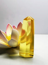 Load image into Gallery viewer, Yellow (Golden) Andara Crystal Generator 2.5inch