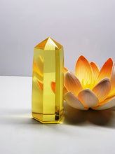 Load image into Gallery viewer, Yellow (Golden) Andara Crystal Generator 2.5inch