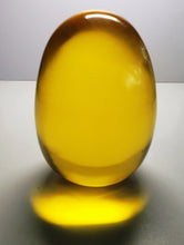 Load image into Gallery viewer, Yellow - Golden Andara Crystal Egg / Lingam