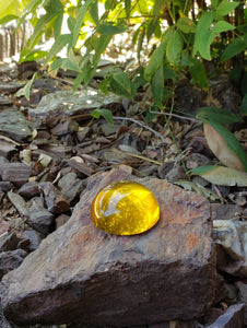 Yellow - Golden Andara Crystal Cabochon