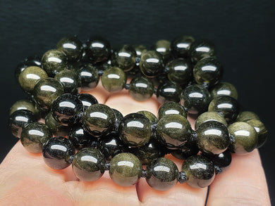 Golden Sheen Obsidian EO++ 8+mm 24.5inch