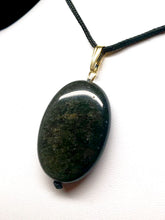 Load image into Gallery viewer, Obsidian - Golden Sheen Therapeutic Pendant A