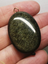 Load image into Gallery viewer, Obsidian - Golden Sheen Therapeutic Pendant A