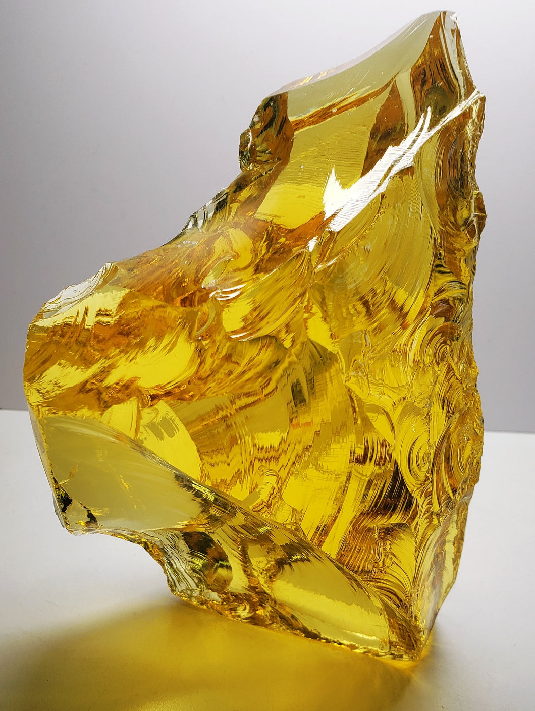 Yellow - Golden Traditional Andara Crystal 1.25kg