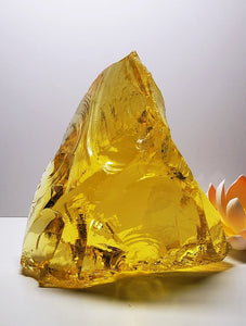 Yellow - Golden Traditional Andara Crystal 1.25kg