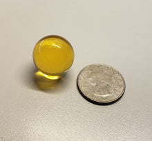 Load image into Gallery viewer, Yellow - Golden Andara Crystal Mini Sphere 20mm