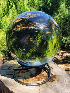 Gold - Light Andara Crystal Sphere 9 inch