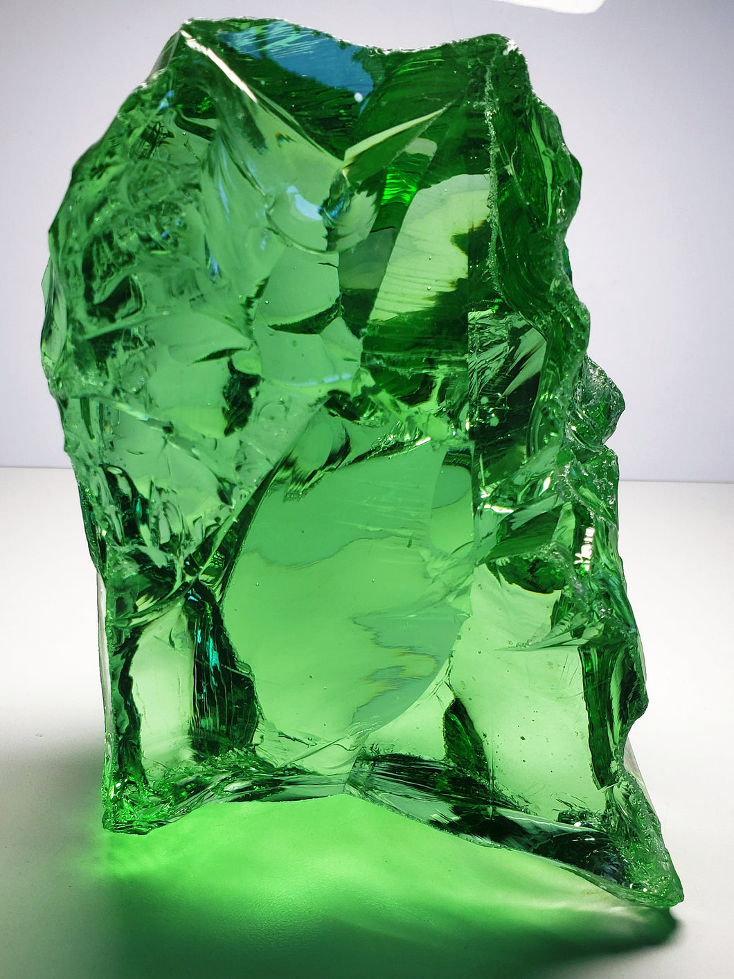 Green Traditional Andara Crystal 1.84KG