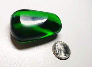 Green - Deep Andara Crystal Hand Piece 104g