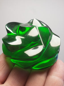 Green Andara Crystal Rose