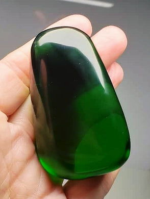 Green - Deep Andara Crystal Hand Piece 104g