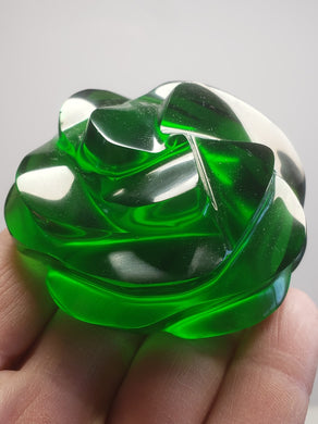 Green Andara Crystal Rose