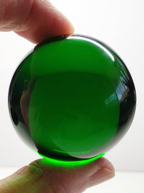 Green - Deep Andara Crystal Sphere 1.75inch
