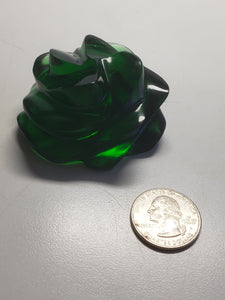 Green Andara Crystal Rose