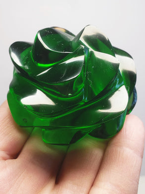 Green Andara Crystal Rose