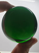 Load image into Gallery viewer, Green - Deep Andara Crystal Sphere 2.25inch