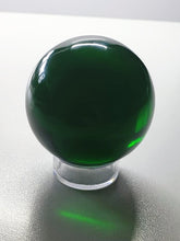 Load image into Gallery viewer, Green - Deep Andara Crystal Sphere 2.25inch