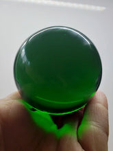 Load image into Gallery viewer, Green - Deep Andara Crystal Sphere 2.25inch