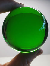 Load image into Gallery viewer, Green Andara Crystal Sphere 2.25inch