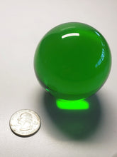 Load image into Gallery viewer, Green Andara Crystal Sphere 2.25inch