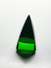 Load image into Gallery viewer, Green (Deep) Andara Crystal Nubian Pyramid 1.5in x .75in