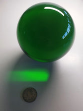 Load image into Gallery viewer, Green - Deep Andara Crystal Sphere 3.75 inch